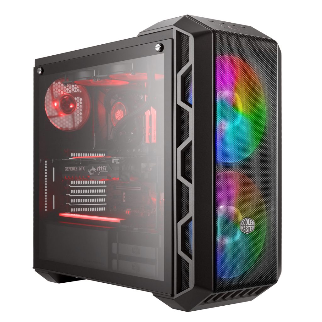 Cooler master H500 Adressable RGP super cooled case.